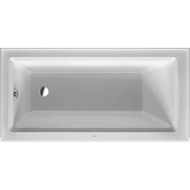Duravit Architec 60" x 30" Alcove Soaking Bathtub & Reviews Wayfair